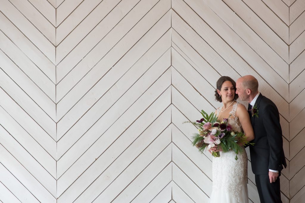 Bride and groom at Union Pine Wedding